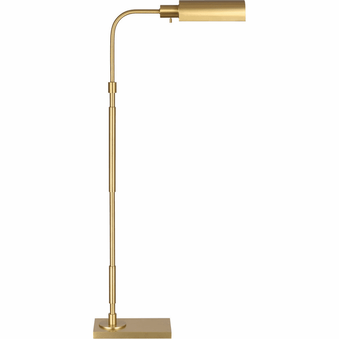 Visual Comfort Studio CT1161BBS1 Kenyon Retro Burnished Brass Floor ...