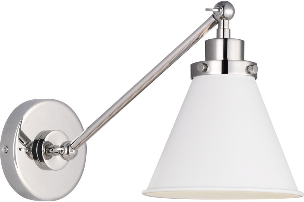 Visual Comfort Studio CW1121MWTPN Wellfleet Contemporary Matte White ...