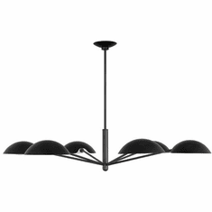 Visual Comfort Studio EC1306AI Nevel Modern Aged Iron Lighting Chandelier
