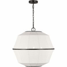 Visual Comfort Studio EP1463AI Hikari Modern Aged Iron 22" Lighting Pendant