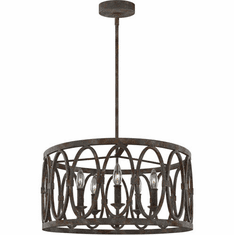 Visual Comfort Studio F32225DA Patrice Retro Deep Abyss Hanging Lamp