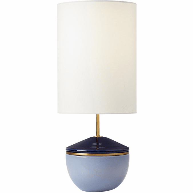 Visual Comfort Studio KST1091CPB1 Cade Modern Polar Blue LED Table ...