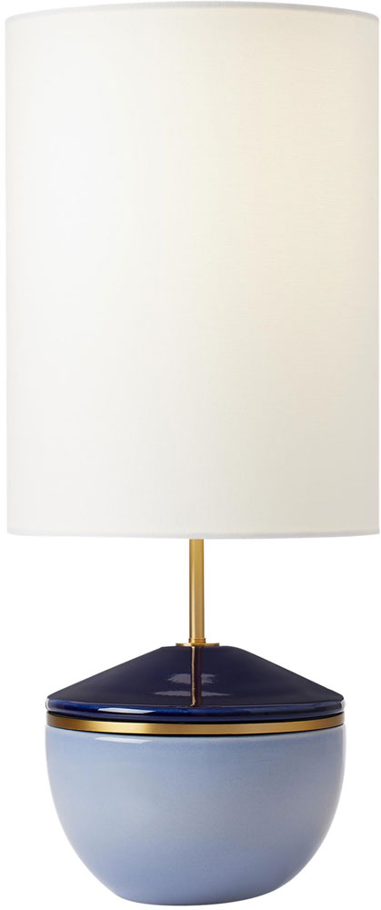 Visual Comfort Studio KST1091CPB1 Cade Modern Polar Blue LED Table ...