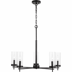 Visual Comfort Studio Lighting 3190305-112 Zire Midnight Black Hanging Chandelier