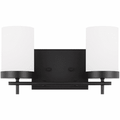 Visual Comfort Studio Lighting 4490302-112 Zire Midnight Black 2-Light Bath Lighting
