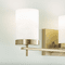 Visual Comfort Studio Lighting 4490303-848 Zire Satin Brass 3-Light Bath Lighting Sconce - alt