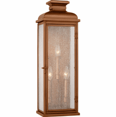 Visual Comfort Studio OL11102NCP Pediment Natural Copper Large Outdoor Wall Sconce