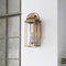 Visual Comfort Studio OL13200PDB Wellsworth Painted Distressed Brass Outdoor 8.5" Wall Light Sconce - alt