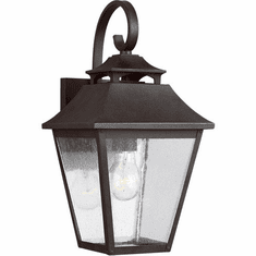 Visual Comfort Studio OL14402SBL Galena Traditional Sable Outdoor 8" Lighting Wall Sconce
