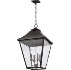 Visual Comfort Studio OL14409SBL Galena Traditional Sable Exterior 17.5" Hanging Light