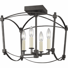 Visual Comfort Studio SF350SMS Thayer Smith Steel Home Ceiling Lighting