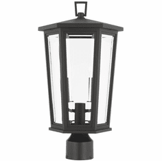 Visual Comfort Studio SLO1092TXB Witley Contemporary Textured Black Post Mount