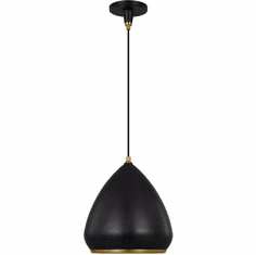 Visual Comfort Studio TP1121AIBBS Clasica Contemporary Aged Iron Hanging Lamp
