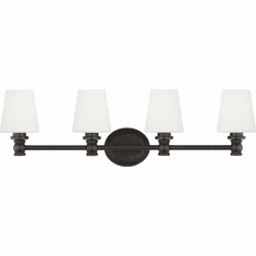 Visual Comfort Studio VS22104AI Xavierre Aged Iron 4-Light Vanity Light Fixture