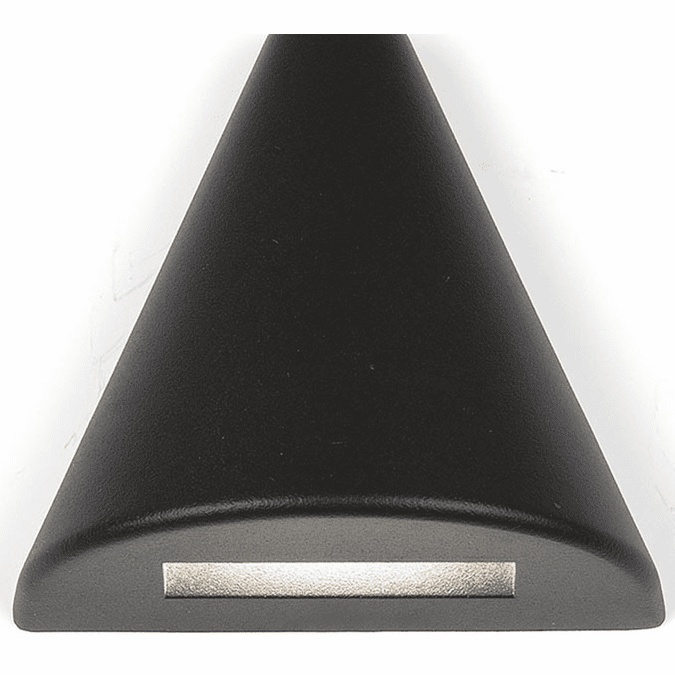 WAC Lighting 3021-BK Contemporary Black LED Outdoor Step Light