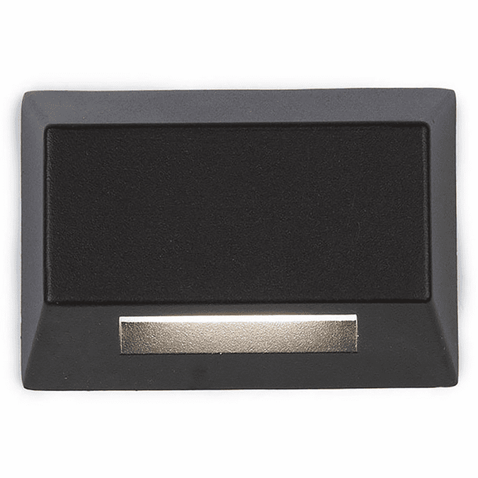 WAC Lighting 3031-BBR Contemporary Solid Brass and Bronze LED Outdoor Step Light