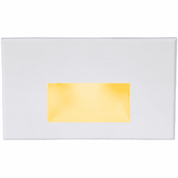 WAC Lighting 4011-AMWT Contemporary White LED Indoor Step Lighting