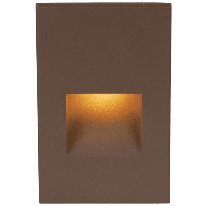 WAC Lighting 4021-AMBZ Contemporary Bronze LED Indoor Step Lighting