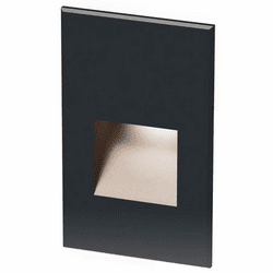 WAC Lighting 4021-BK Contemporary Bronze LED Indoor Step Lighting