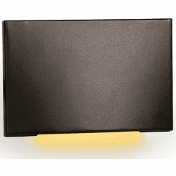 WAC Lighting 4031-AMBZ Contemporary Bronze LED Scoop Indoor Step Light