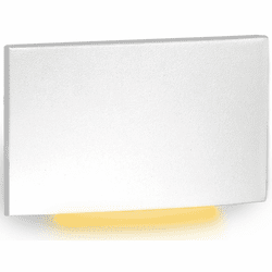 WAC Lighting 4031-AMWT Modern White LED Scoop Indoor Step Light