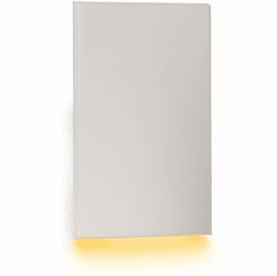 WAC Lighting 4041-AMWT Contemporary White LED Scoop Indoor Step Lighting