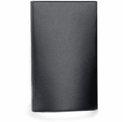 WAC Lighting 4041-BK Modern Black LED Scoop Indoor Step Light