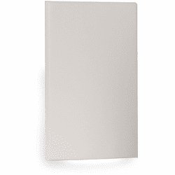 WAC Lighting 4041-WT Contemporary White LED Scoop Indoor Step Light