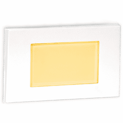 WAC Lighting 4071-AMWT Contemporary White LED Indoor Step Lighting
