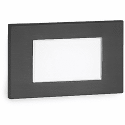 WAC Lighting 4071-BK Contemporary Black LED Indoor Step Lighting