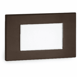 WAC Lighting 4071-BZ Contemporary Bronze LED Indoor Step Lighting