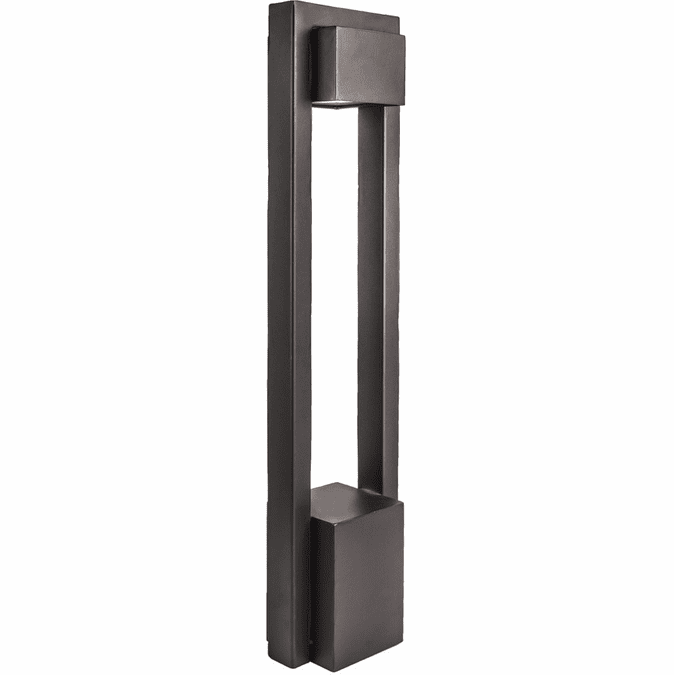 WAC Lighting 6642BK Modern Black LED Exterior Post Light WAC6642BK_