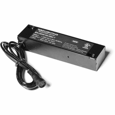 WAC Lighting EN-OD24100-RB2-T Modern Black LED Dry Location Remote Hardwired Transformer