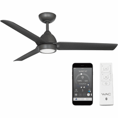WAC Lighting F-001L-OB Mocha Contemporary Oil Rubbed Bronze LED Indoor / Outdoor 54" Ceiling Fan
