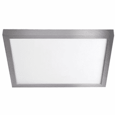 WAC Lighting FM-11SQ-BN Square Contemporary Brushed Nickel LED 11" Flush Mount Ceiling Light Fixture