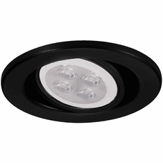 WAC Lighting HR-837LED-BK WAC Modern Black LED Down Lighting Insert