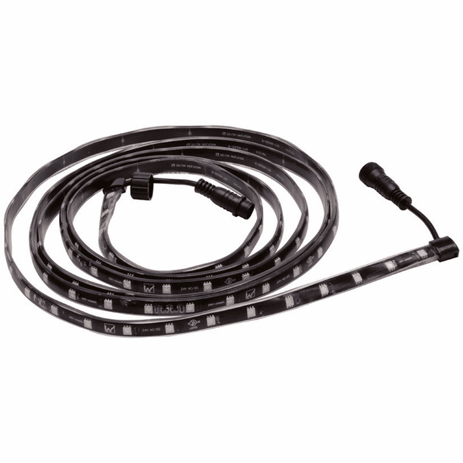 WAC Lighting LED-TCO-5-RGB Contemporary Black LED 5 Foot Submersible RGB Color Changing Strip Light