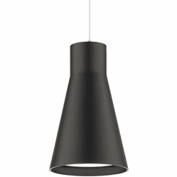 WAC Lighting PD-251005-CS-BK Twist-N-Lite Modern Black LED Mini Hanging Light Fixture