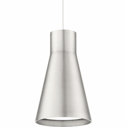 WAC Lighting PD-251005-CS-BN Twist-N-Lite Modern Brushed Nickel LED Mini Pendant Light Fixture