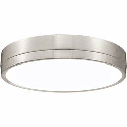 Z-Lite 1006F16-BN-LED Algar Contemporary Brushed Nickel LED 16" Overhead Lighting Fixture