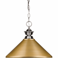 Z-Lite 100701BN-MSG Brushed Nickel Pendant Lighting