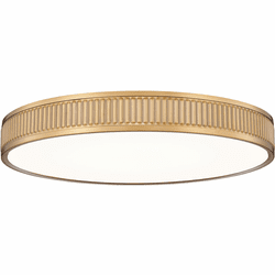 Z-Lite 1013F20-MGLD-LED Stari Contemporary Modern Gold LED 21" Flush Mount Lighting