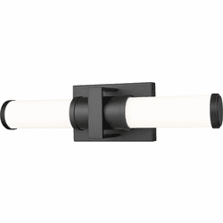 Z-Lite 1019-18W-MB-LED Idris Contemporary Matte Black LED 18.5" Bathroom Vanity Light