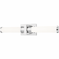 Z-Lite 1019-25W-CH-LED Idris Modern Chrome LED 25.5" Bath Sconce
