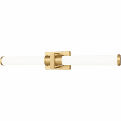 Z-Lite 1019-32W-MGLD-LED Idris Contemporary Modern Gold LED 32.5" Vanity Lighting Fixture