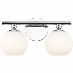 Z-Lite 1100-2V-CH Neoma Contemporary Chrome 2-Light Bathroom Wall Sconce