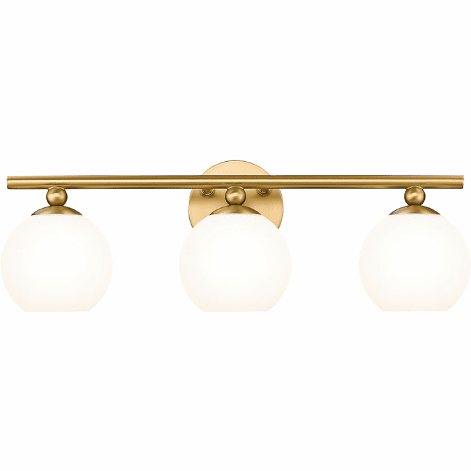 Z-Lite 1100-3V-MGLD Neoma Modern Modern Gold 3-Light Bath Lighting