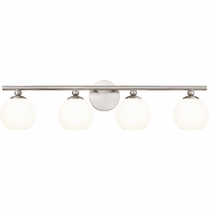 Z-Lite 1100-4V-BN Neoma Contemporary Brushed Nickel 4-Light Vanity Light Fixture