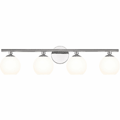 Z-Lite 1100-4V-CH Neoma Contemporary Chrome 4-Light Bath Wall Sconce