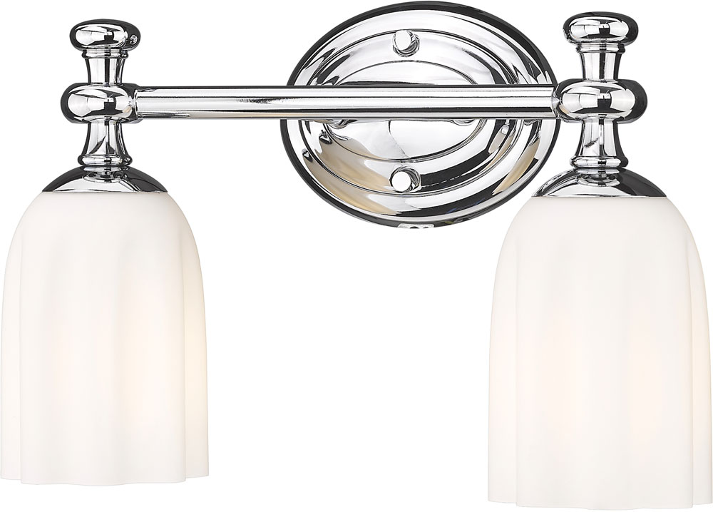 Z-Lite 1102-2V-CH Orion Chrome 2-Light Bathroom Sconce Lighting - ZLT ...
